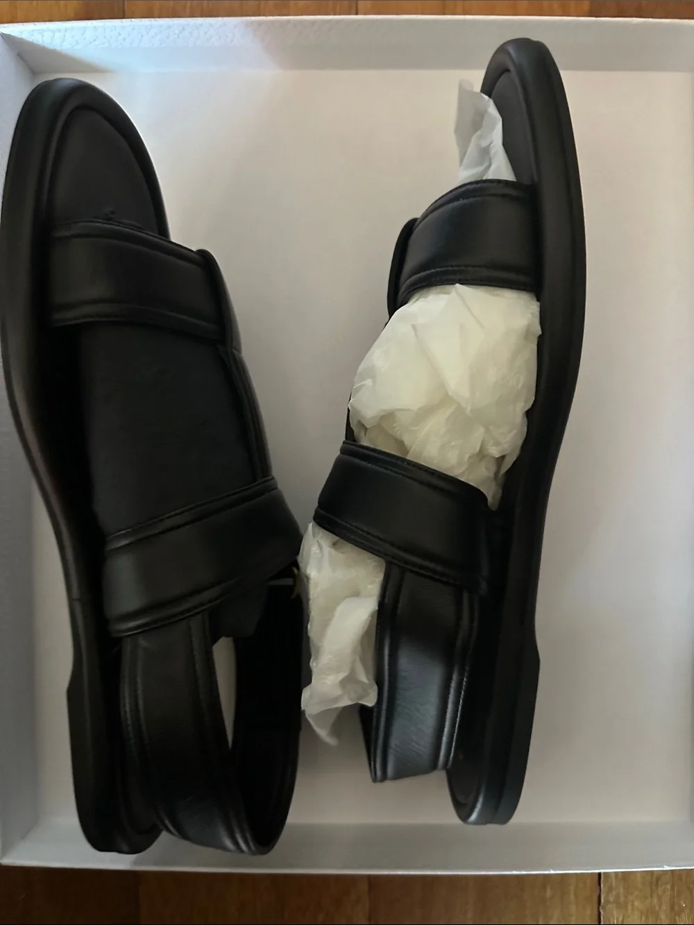 Dior Black Leather Quilted Strap Sandals